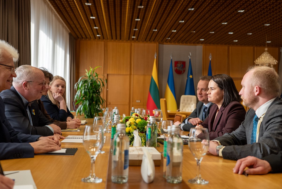 Sviatlana Tsikhanouskaya tweet media