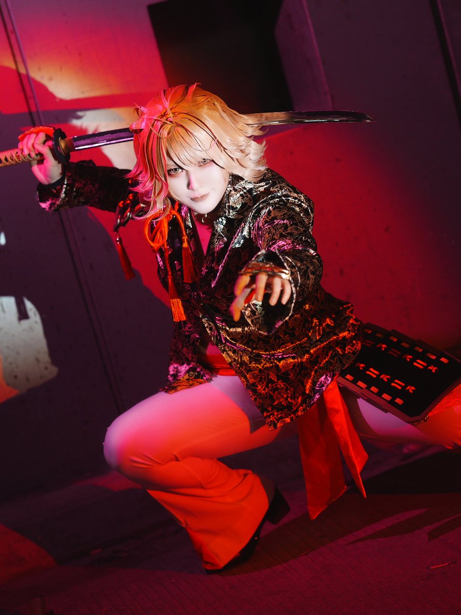 南泉一文字 cos ：喵嗷！😼✨ #刀剣乱舞 #刀剣乱舞コスプレ #刀剣乱舞