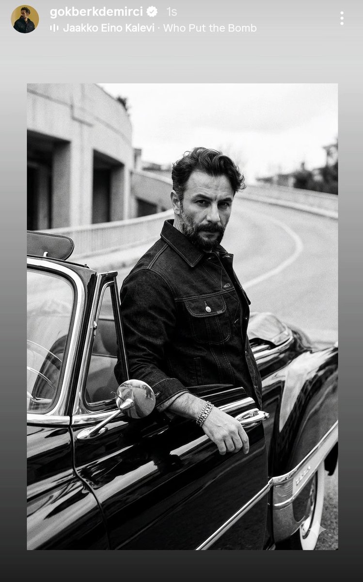 #GökberkDemirci instagram hikaye paylaşımı 🔥💫.