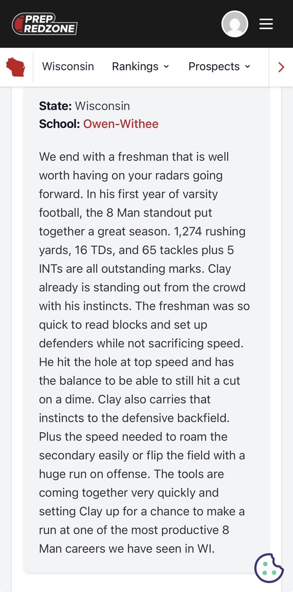 Clay Mueller ‘29 tweet media