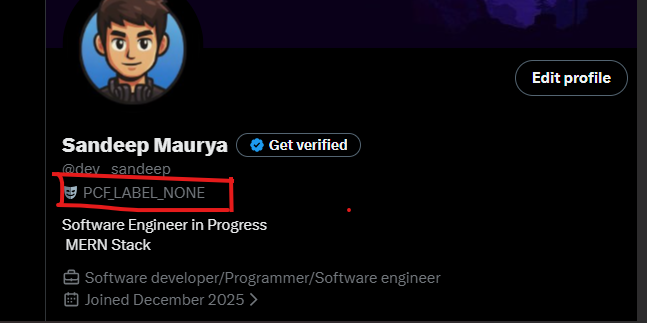 Sandeep Maurya tweet media