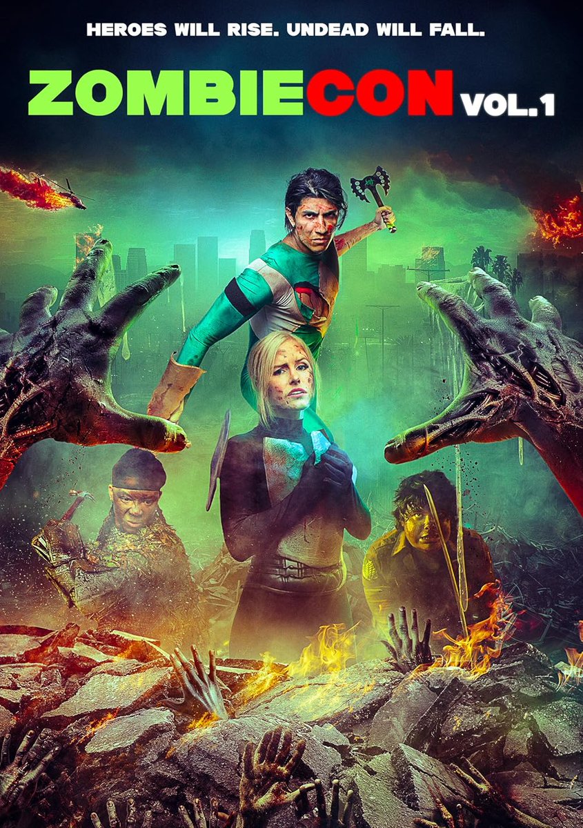 PREVIEW: ZombieCON Vol. 1 (2026 Film) - Stars Erin Áine and Manny Luke

 A group of comic convention regulars get more than they bargained for when their world suddenly shifts from playful fandom into full blown horror. 

Trailer at
mastersofhorror.co.uk/2026/03/previe…