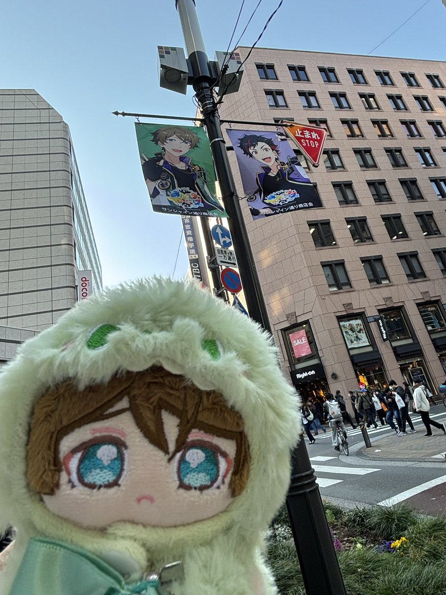 daiichinkey's tweet photo. 3.21▷▶︎そらりっちゃん@soraritsu701922 と東京で遊んだよ💚 
あんスタ展とサンリオカフェあと水族館いっぱい色んなところ行って楽しかったよ！
今度は1泊2日で旅行しよ👍✨
あんスタ展誘ってくれてありがと！ https://t.co/3UhsHIUDvQ