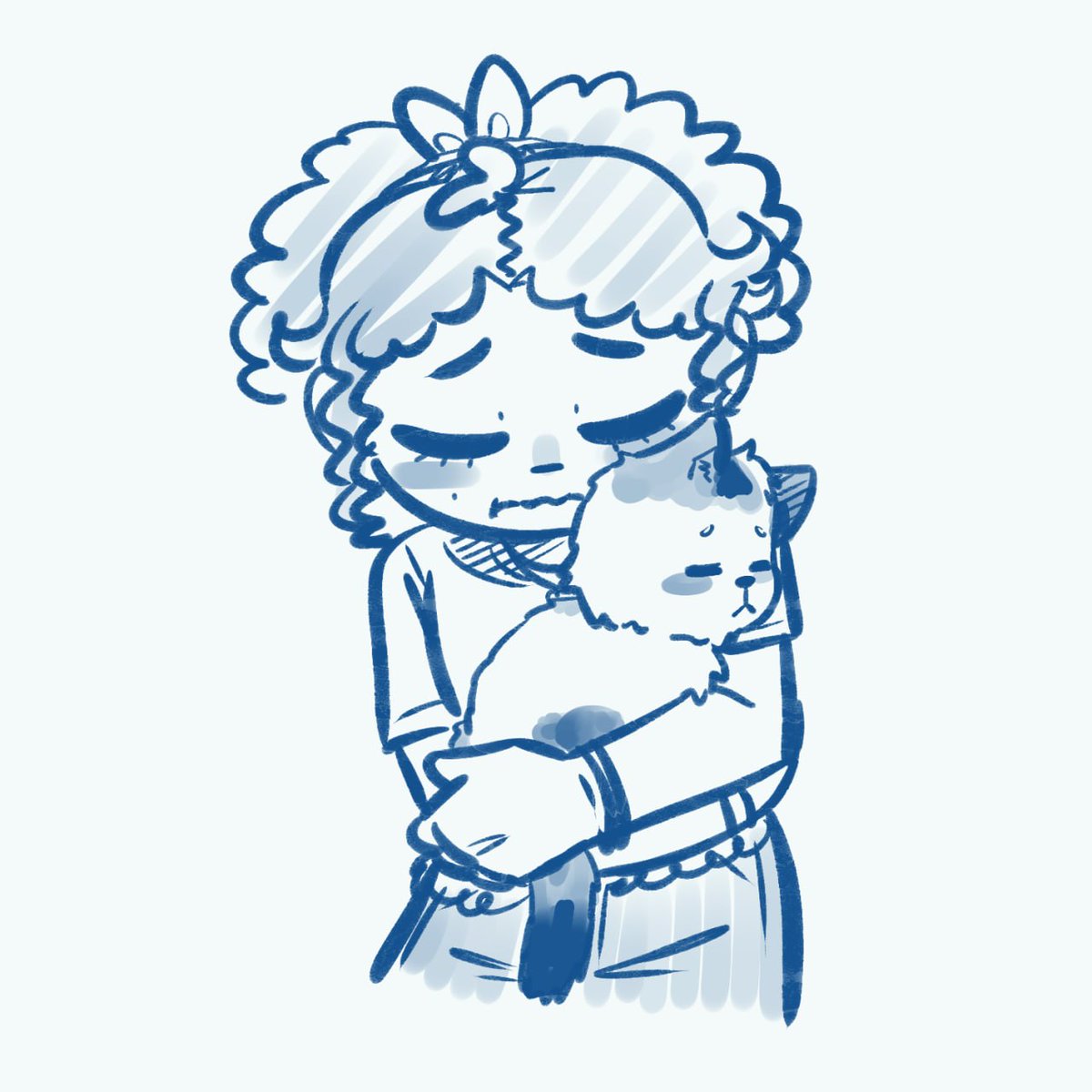 #emergencycomms 
Esto es muy difícil porque no cuento mucho de mi vida aquí, pero una de mis gatas está en un estado completamente crítico 😭
Está en los huesos, no quiere comer y no ha querido beber desde ayer y no sabemos qué hacer
Por eso abriré comisiones de emergencia+