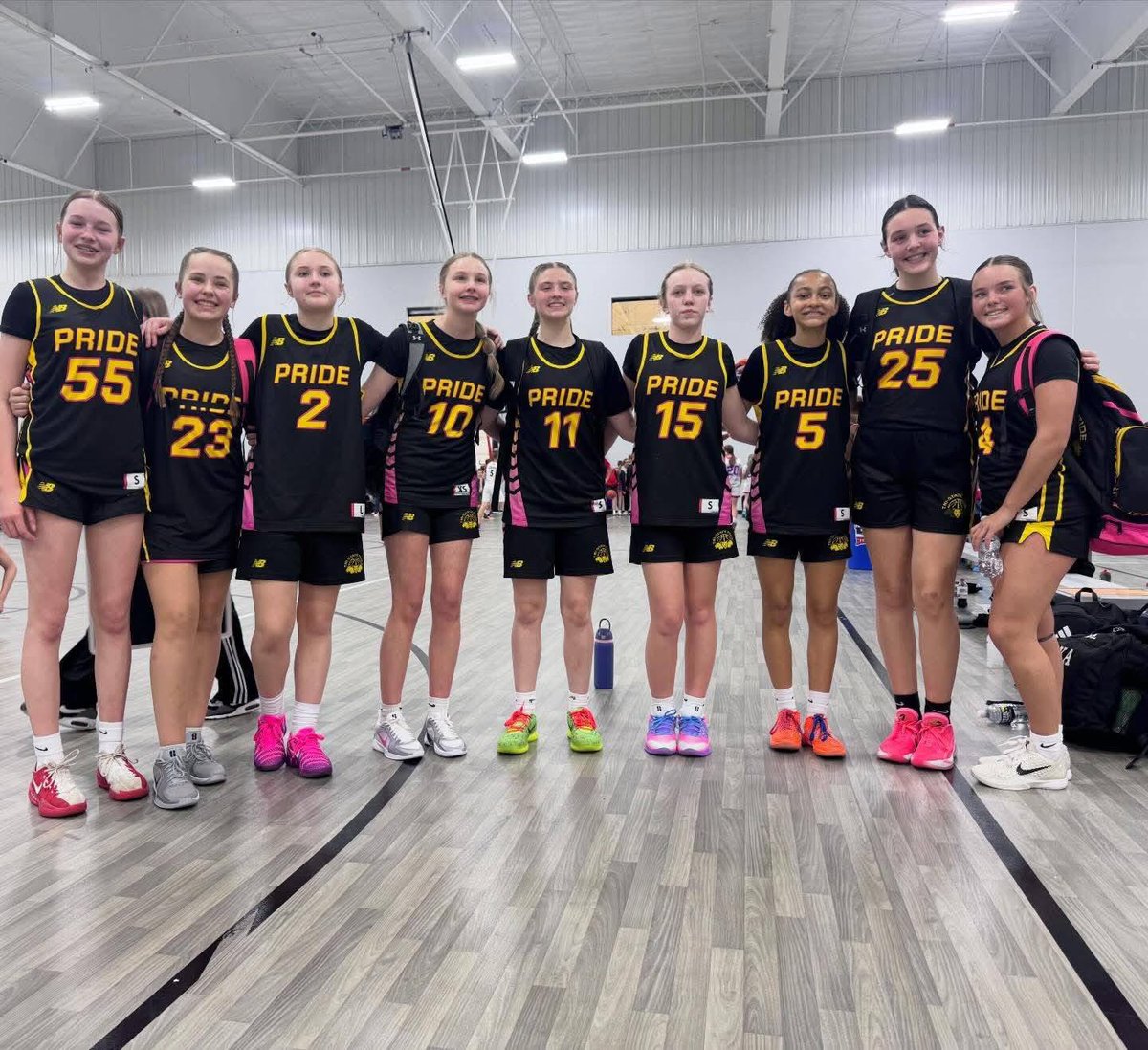 tristpridebball's tweet photo. Big shoutout go TSP 2030 as they finished 3-1 in 4th overall in the 8th grade girls division at the Bearcat Classic in Hamilton, OH. #theygotnext #tspfam🦁 https://t.co/LNxnwzYR0G