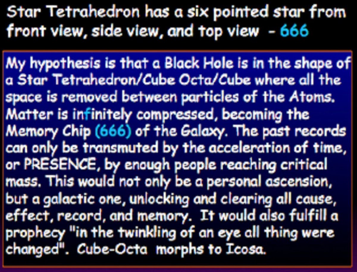 The Zero Point Knowledge is why they lied about 666
