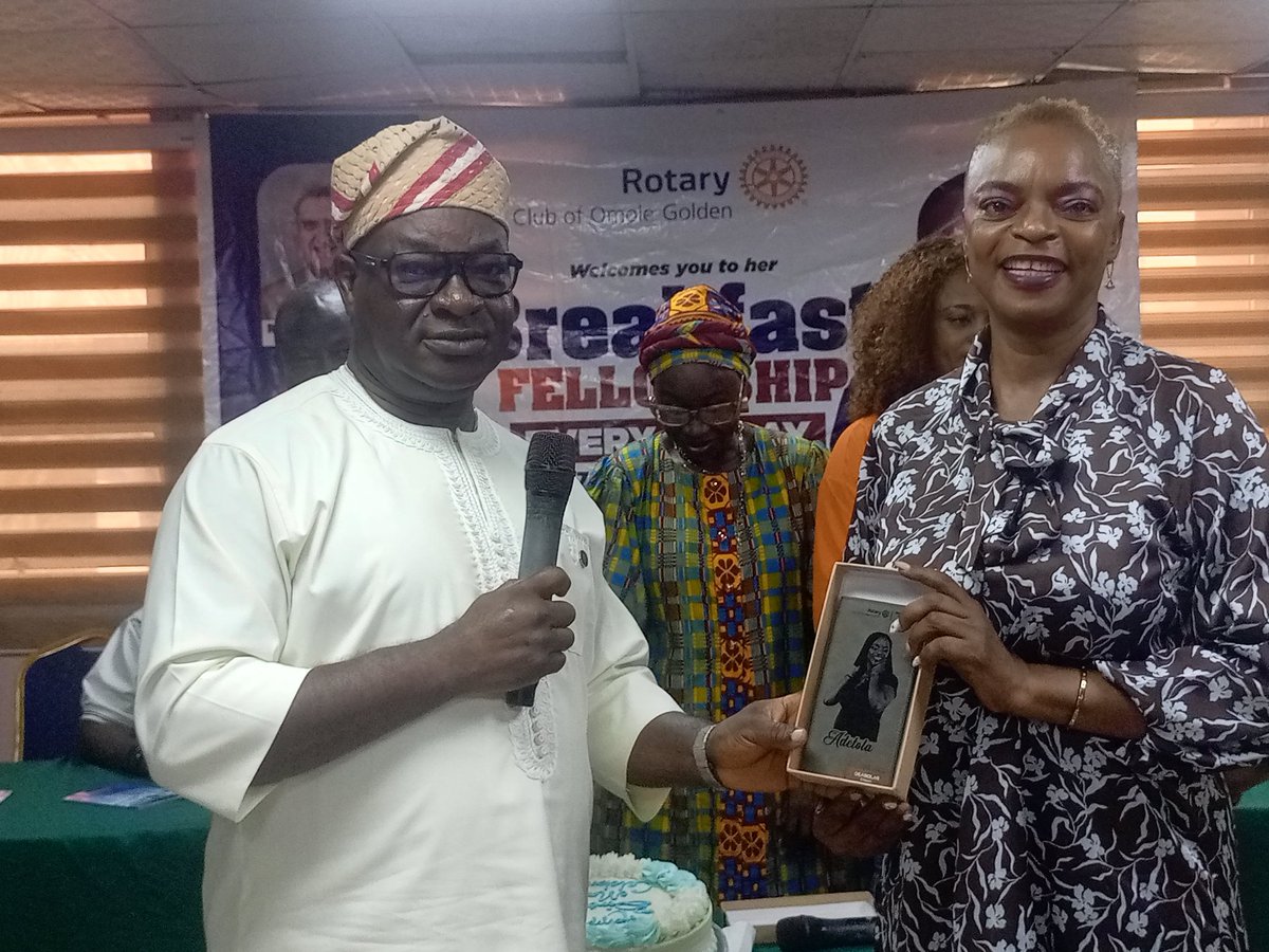 Rotary Club of Omole-Golden tweet media
