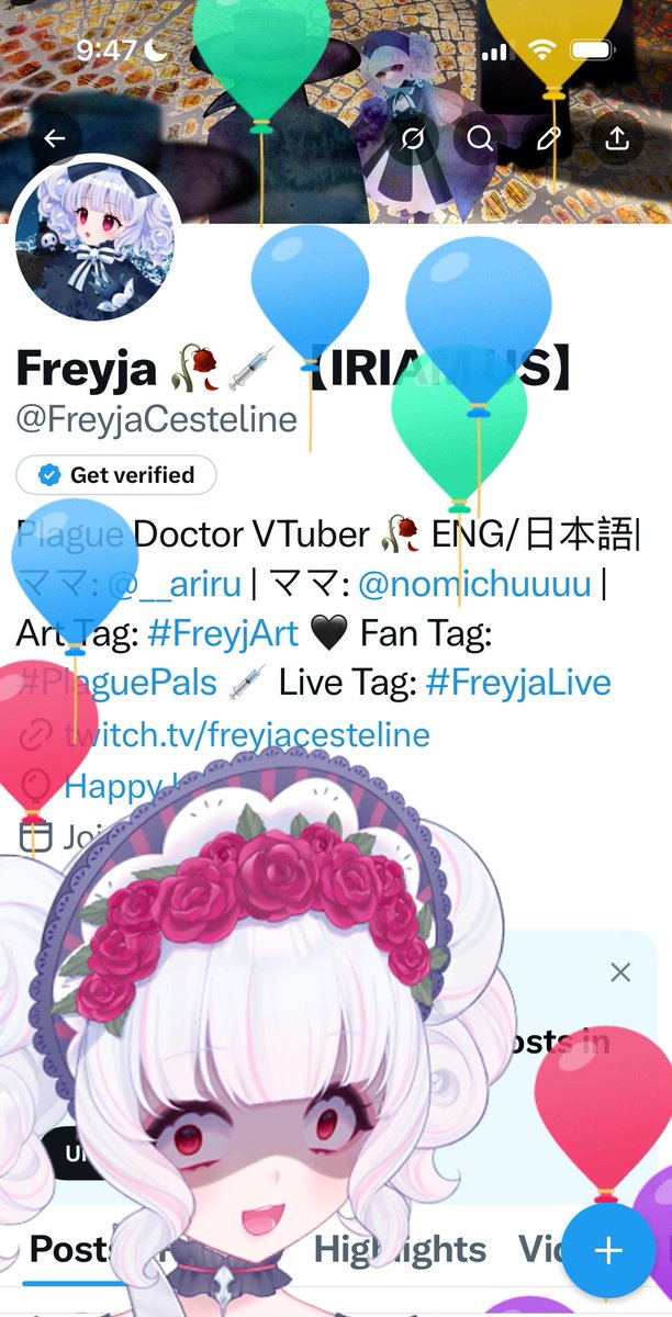 Freyja 🥀💉【IRIAM US】 tweet media