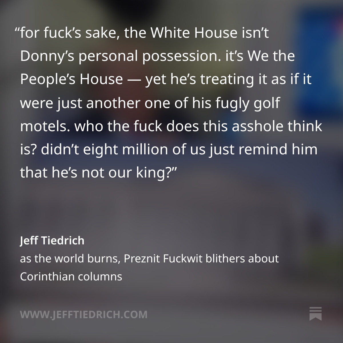 Jeff Tiedrich tweet media