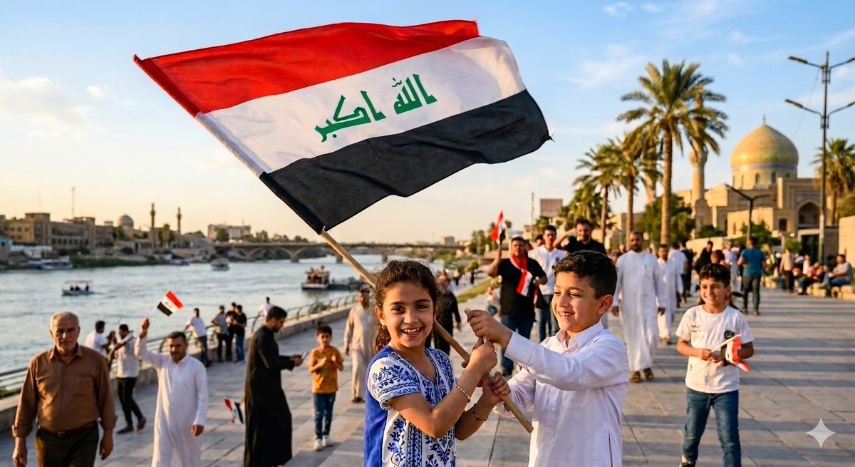 في عراقَ المقدسات..
والأحبة من المكونات..
لا يُرفع سوى علمه عالياً 
وإن انزعج الخاسئون والخاسئات !

موعدنا في #مظاهره_السبت_المليونية
لنقر عيناً لبقية آل الصدر الاطهار العراقي المصلح المؤمن الثابت سماحة القائد السيد #مقتدى_الصدر حفظه الله ونصره