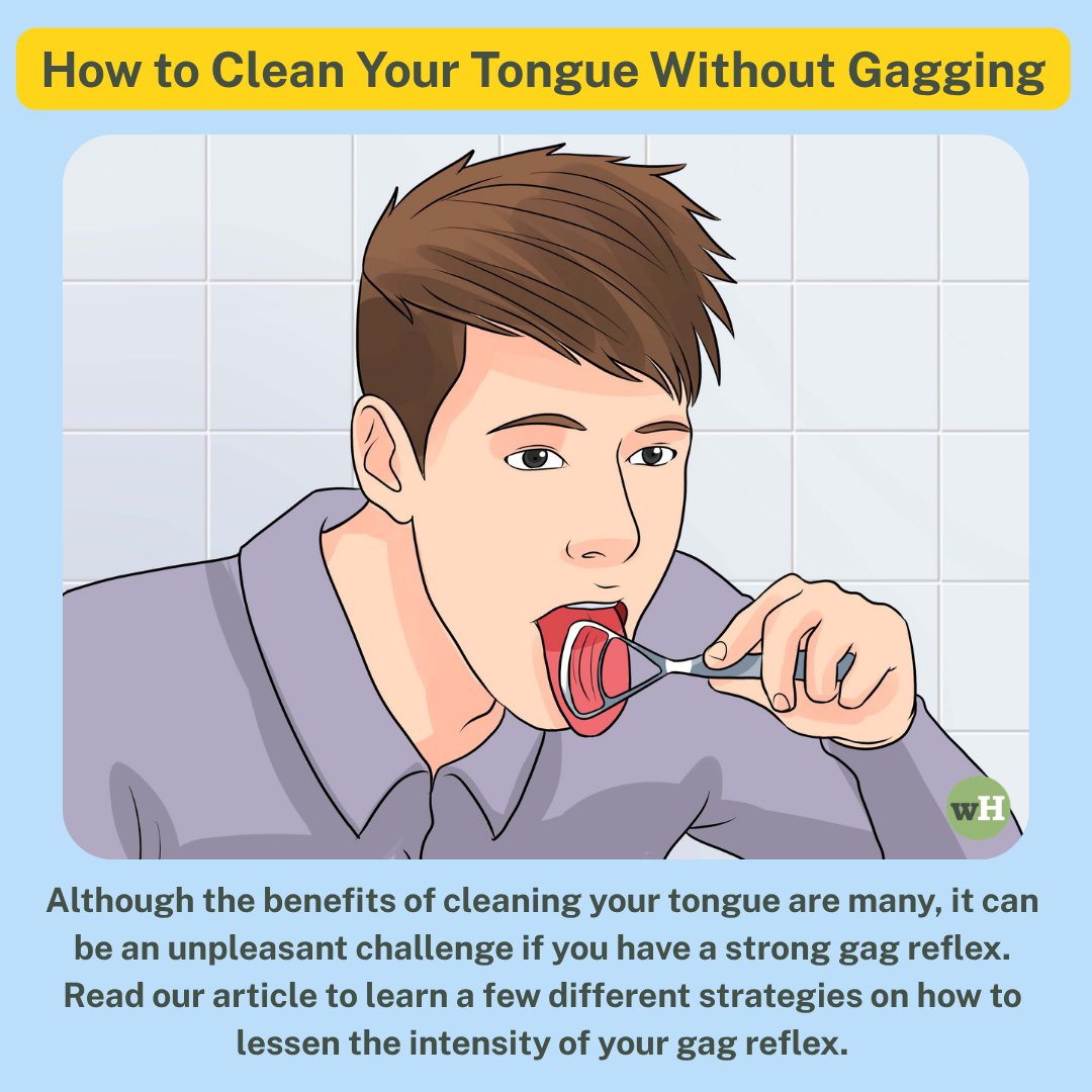 wikiHow's tweet image. Trying to keep your tongue clean but your gag reflex has other plans? 👅🚫 You don’t have to choose between fresh breath and a struggle. Read the full article here: wikihow.com/Clean-Your-Ton…

#wikihow #healthtips #oralhealth