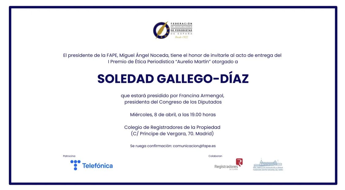 Registradores de España tweet media