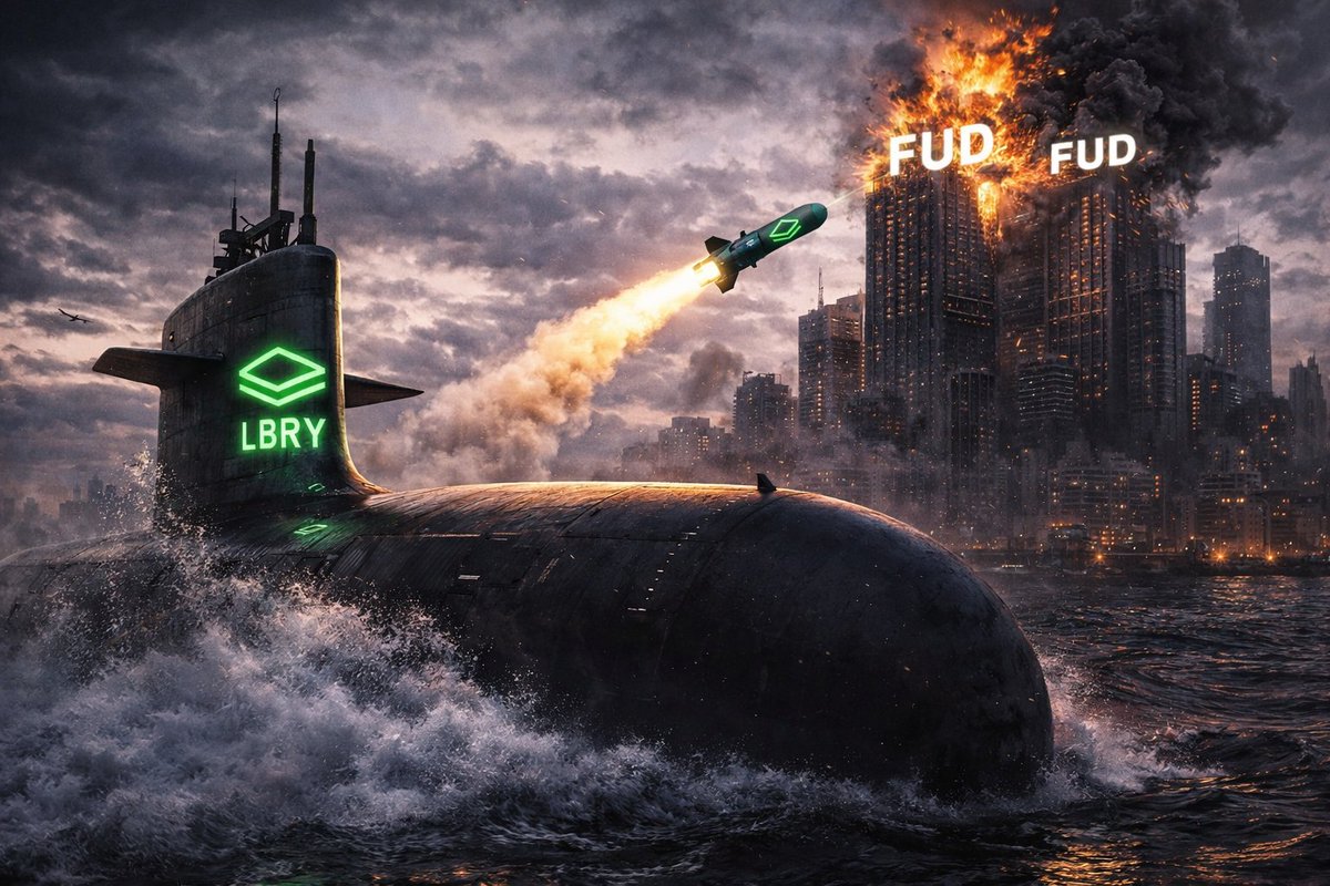 Quiet below the surface… but #LBRY strikes with certainty. 🚀