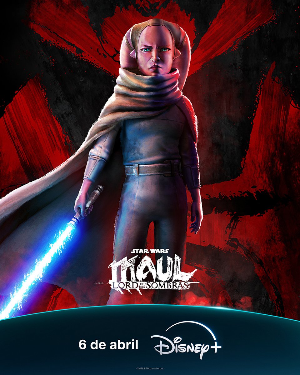 Devon Izara no es cualquier Jedi.

#Maul: Lord de las Sombras, estreno con doble episodio el 6 de abril en @DisneyPlusLA.