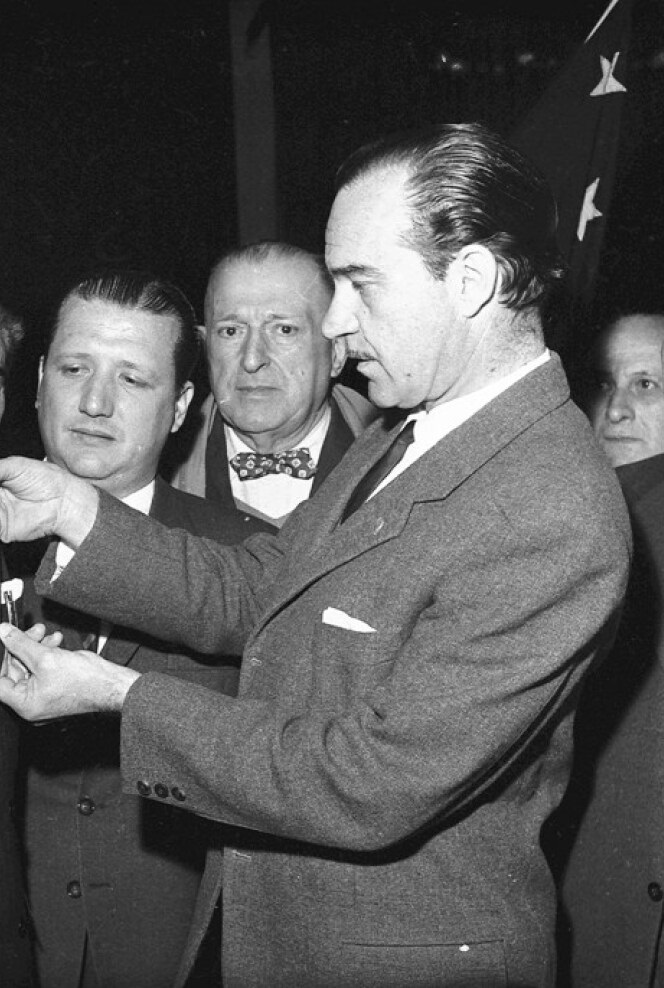 HistoriaCAP's tweet photo. 🗓️#UnDíaComoHoy de 1918, nacía Gastón Guelfi

⭐Presidio el club desde 1958 a 1973 al fallecer en ejercicio del cargo.

🏆2 Copas Intercontinentales
🏆3 Copas Libertadores de América
🏆1 Supercopa de Campeones Intercontinentales
🏆9 Campeonatos Uruguayos https://t.co/A59Fwngotp