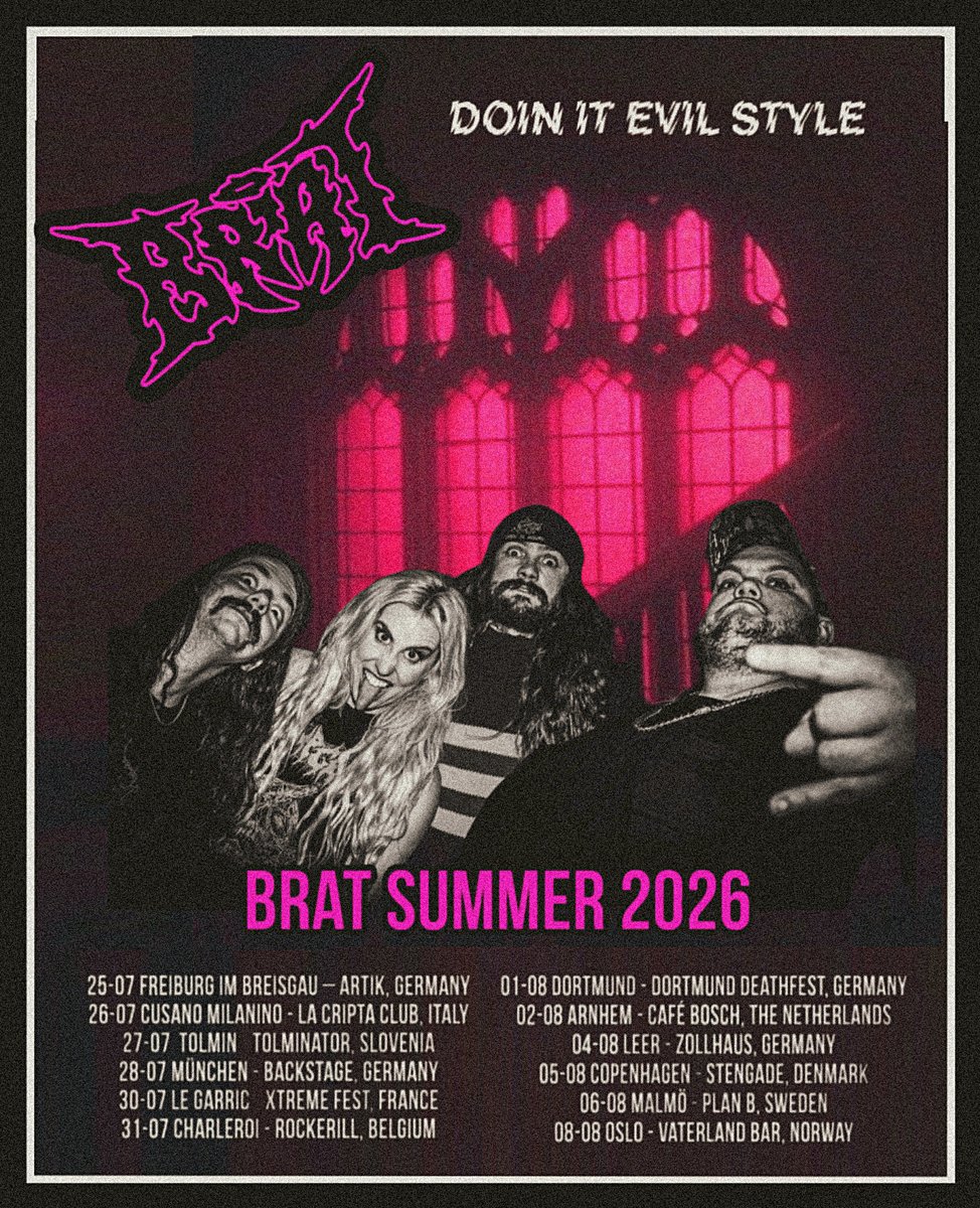 BRAT504's tweet photo. BRAT EURO TRASH SUMMER https://t.co/HwYZqn2gv8