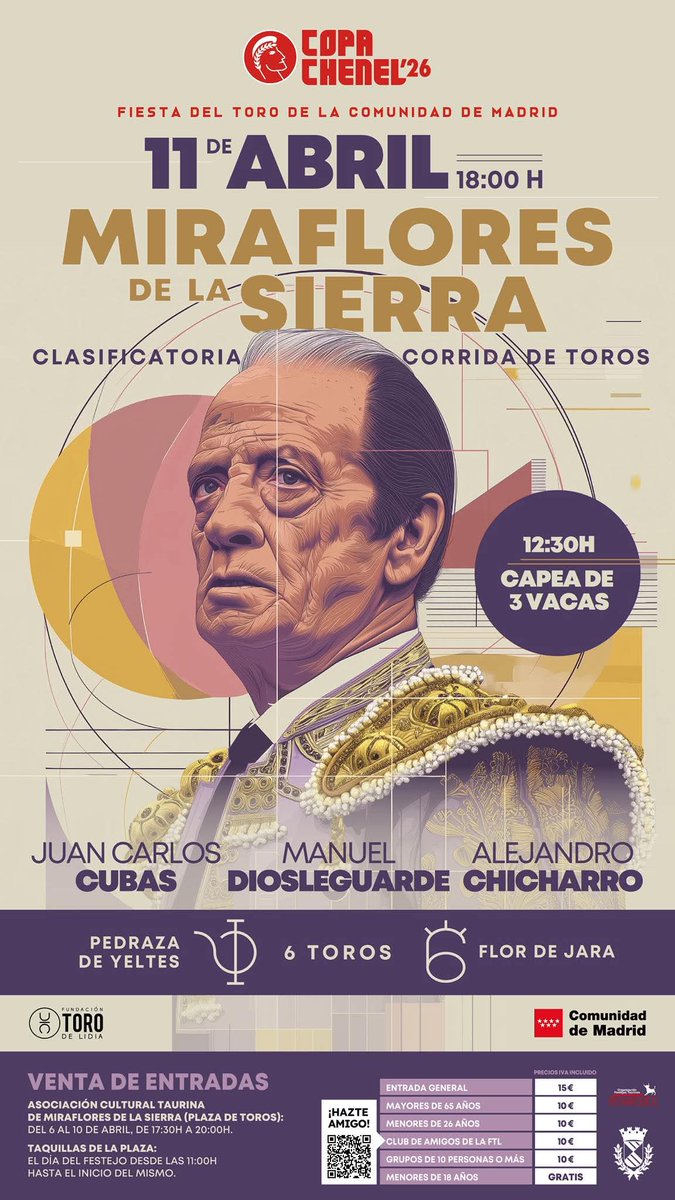 ASTA2_Osma's tweet photo. Miraflores de la Sierra 🍀🤘🏻🍀
Segunda clasificatoria @CopaChenel 2026, 
Próximo 11 de abril a las 18h 
@ftorodelidia
@pedrazadeyeltes
@Flordejara6 
 Juan Carlos Cubas
@mdiosle 
@ACHICHARRO_ https://t.co/kcT9jyEAVa
