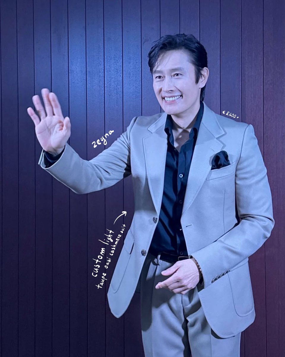 lee byung-hun wears 🤎 tweet media
