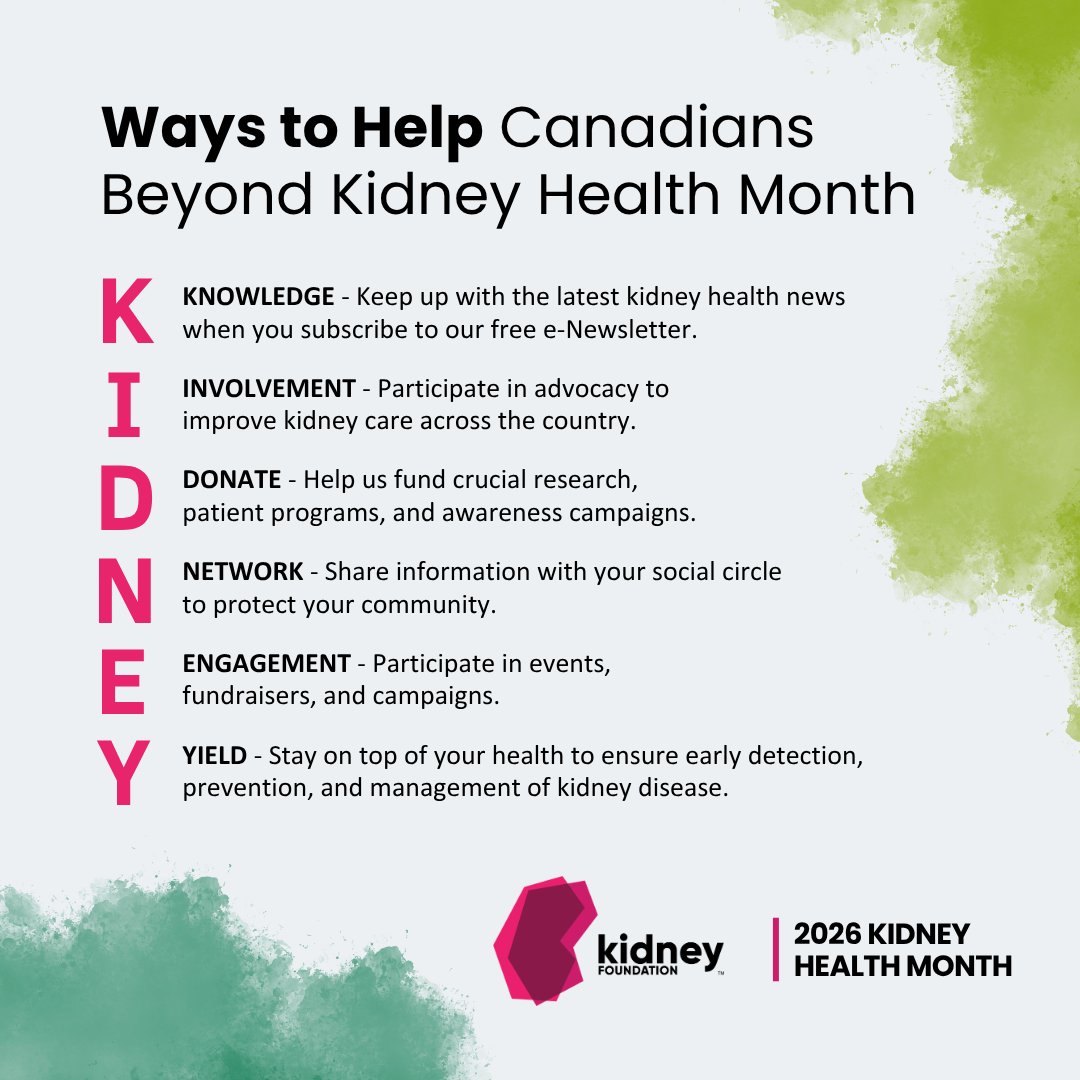 Kidney Foundation tweet media