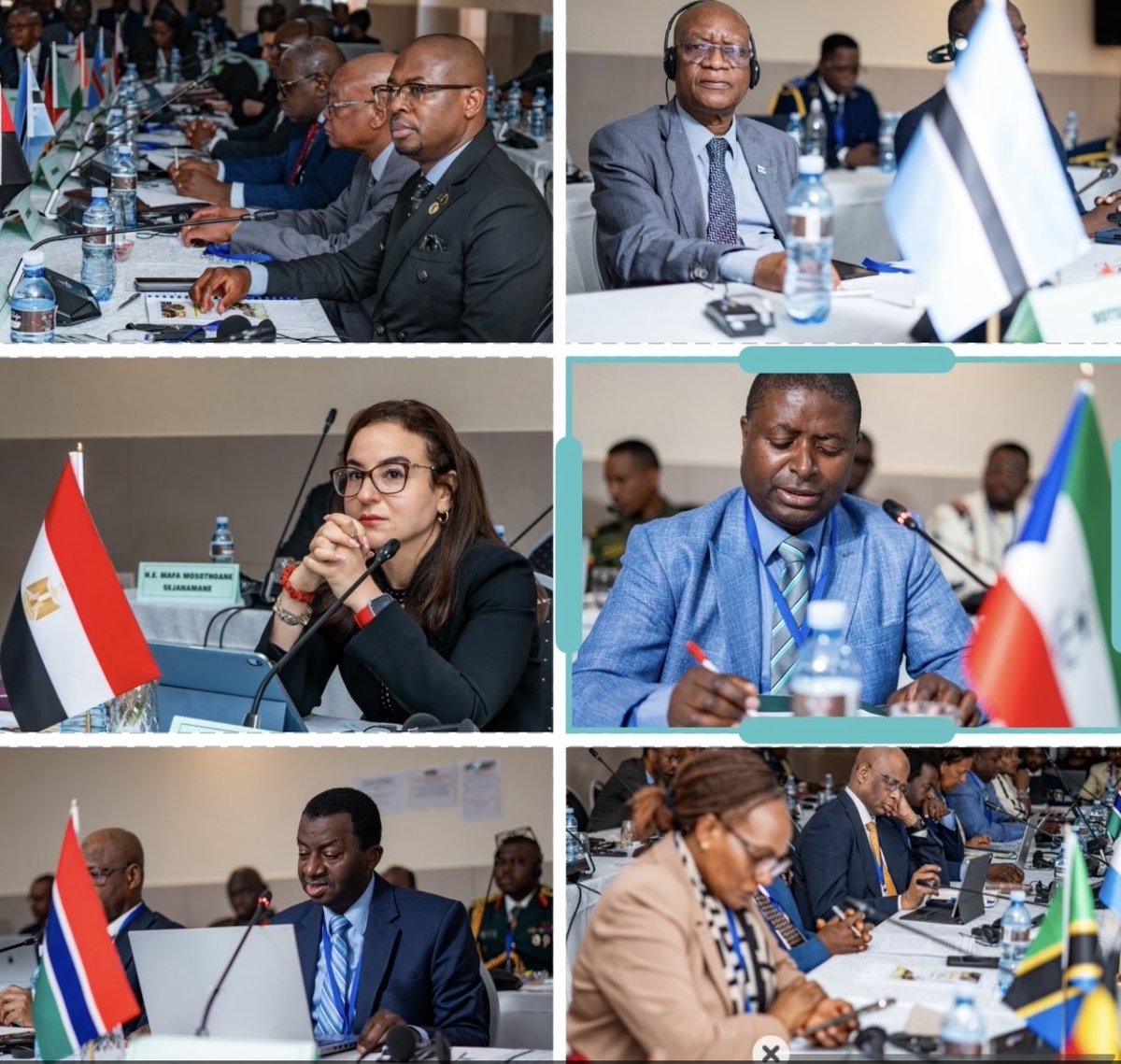 AUC_PAPS's tweet image. Ongoing in Matsapha, #Eswatini: Induction/Orientation for newly elected #PSC Members (2026–2028 ), equipping them with knowledge of the Council’s mandate &amp;amp; working methods ahead of assuming office on 1 April 2026. Amb. Mahlaba Almon Mamba, PSC Chair for March 2026, welcomed newly