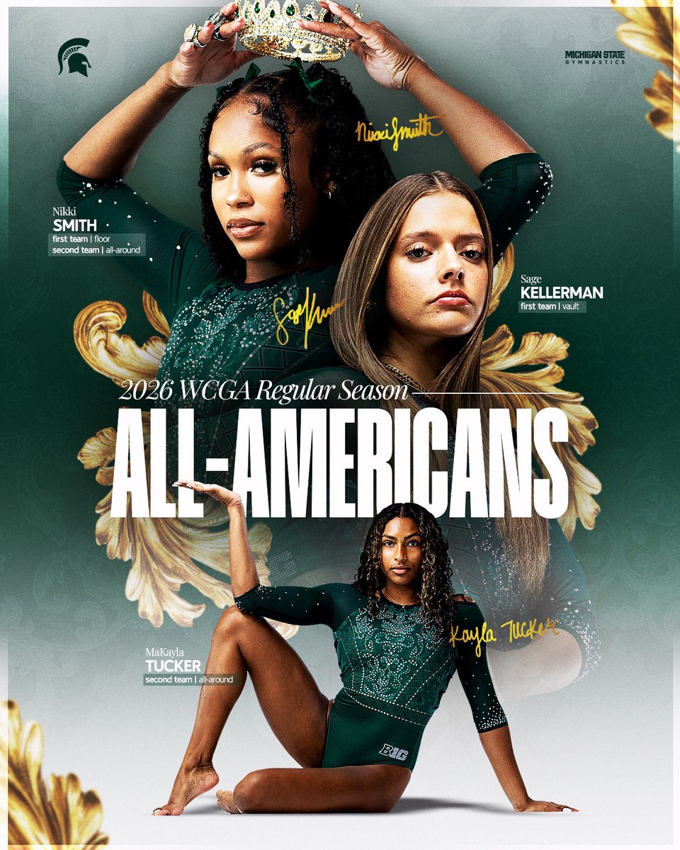 Michigan State Gymnastics tweet media