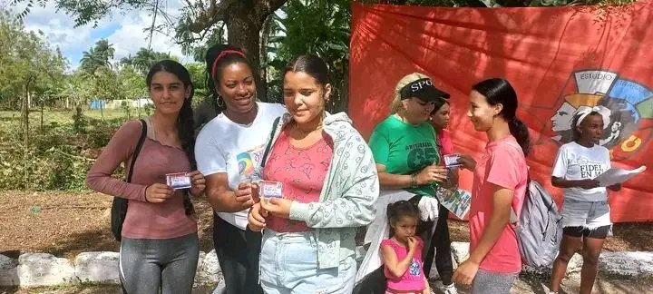 #CiegodeAvila Trabajo Voluntario de los jóvenes 👉Acto por el 64 aniversario de la organización 👉 Incorporados nuevos miembros a la Organización 👉 Reconocimiento a los Comités de Bases destacados 👉 Excelente jornada en el Orgánico que atiende la Policía Nacional Revolucionaria