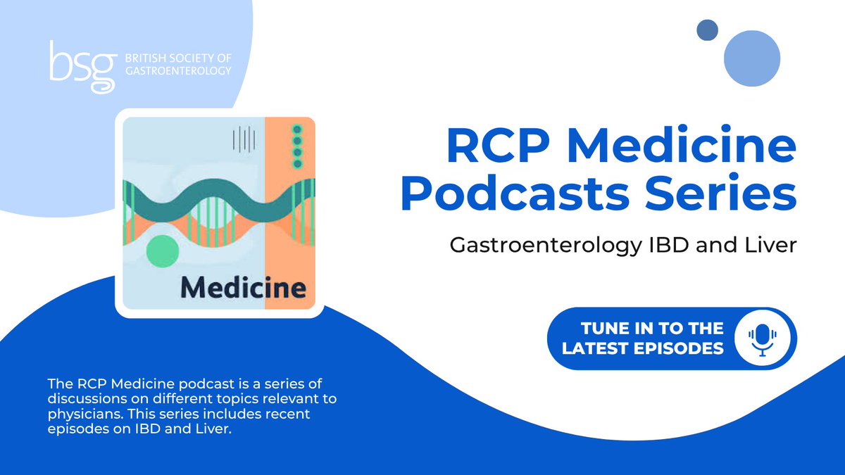BritSocGastro's tweet photo. 🚨 New liver episodes are now live from the RCP Medicine Podcasts Series!

1️⃣ Acute Liver Failure: Differentials, Deterioration and Decisive Action
2️⃣ Alcohol Related Hepatitis: Diagnosis, Management and Future of Care

Listen here 👉https://t.co/tzrBXSRUkz https://t.co/hsC5wtYa0T