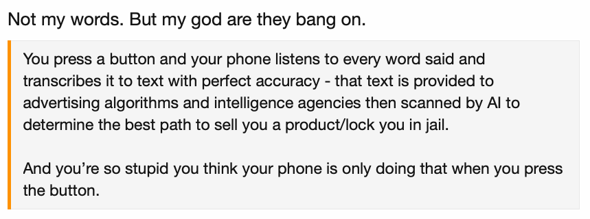 They're Already Here tweet media