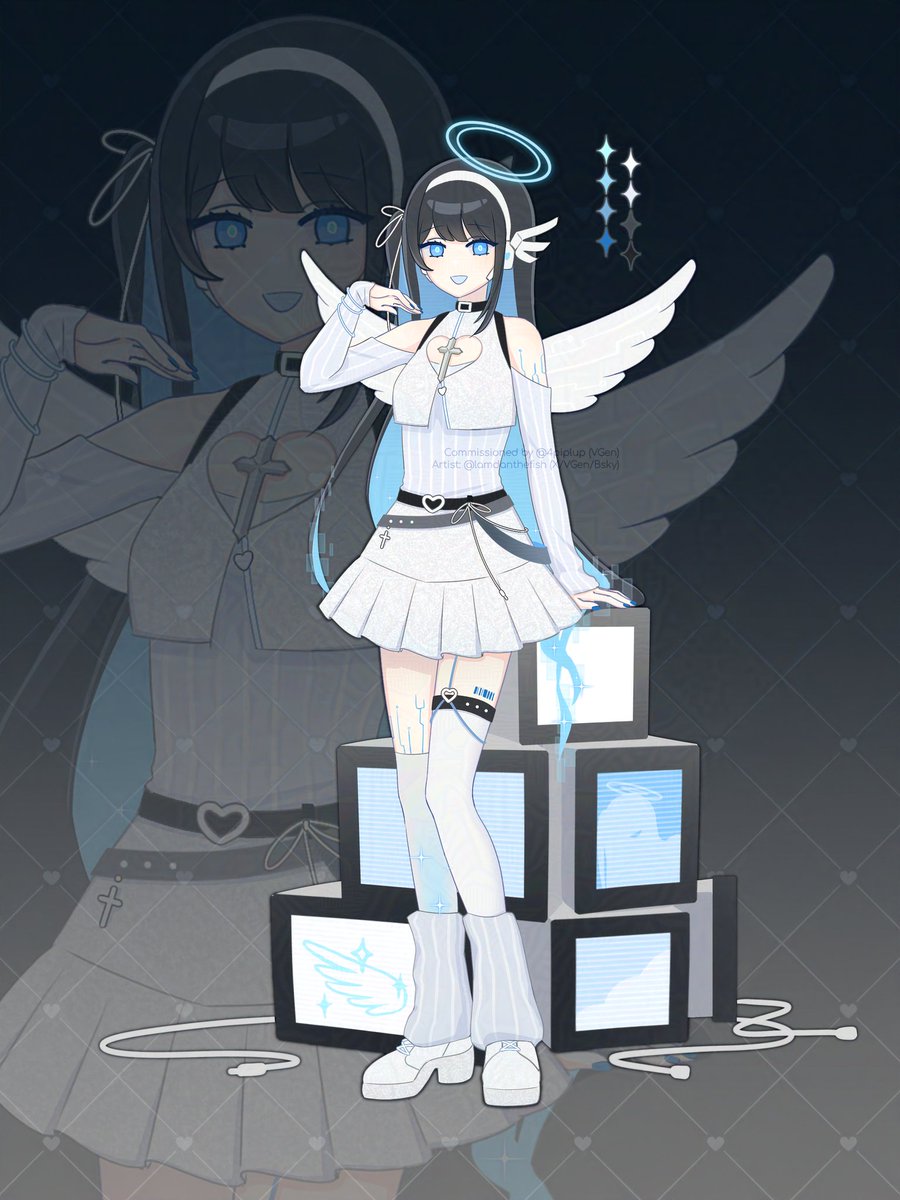 lamdanthefish's tweet image. Looking for #artmoots 
.
Commissioned by 4piplup on VGen, tysm 🩵🪽
#CommsOpen #VGenComm #VGen #digitalart