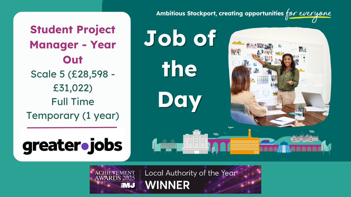 Stockport Council Jobs tweet media