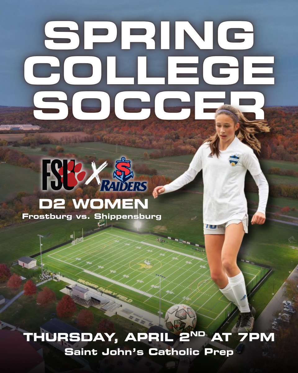 FCFrederick's tweet photo. This Thursday, come out and support some FC Frederick alumni with FREE admission to a D2 Spring Women's College Soccer game and see what it would be like to play at the next level! #FCF #FCFrederick https://t.co/crI9gEeqic