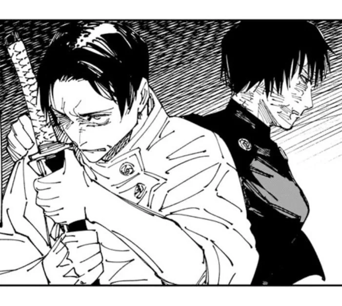 Yuta after Maki shaved her bush (He loves bushes) 
#JJKLARPGAME