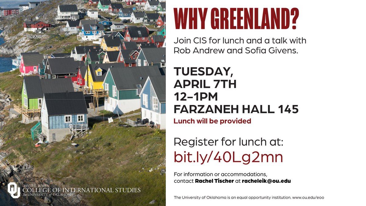 OU College of International Studies tweet media