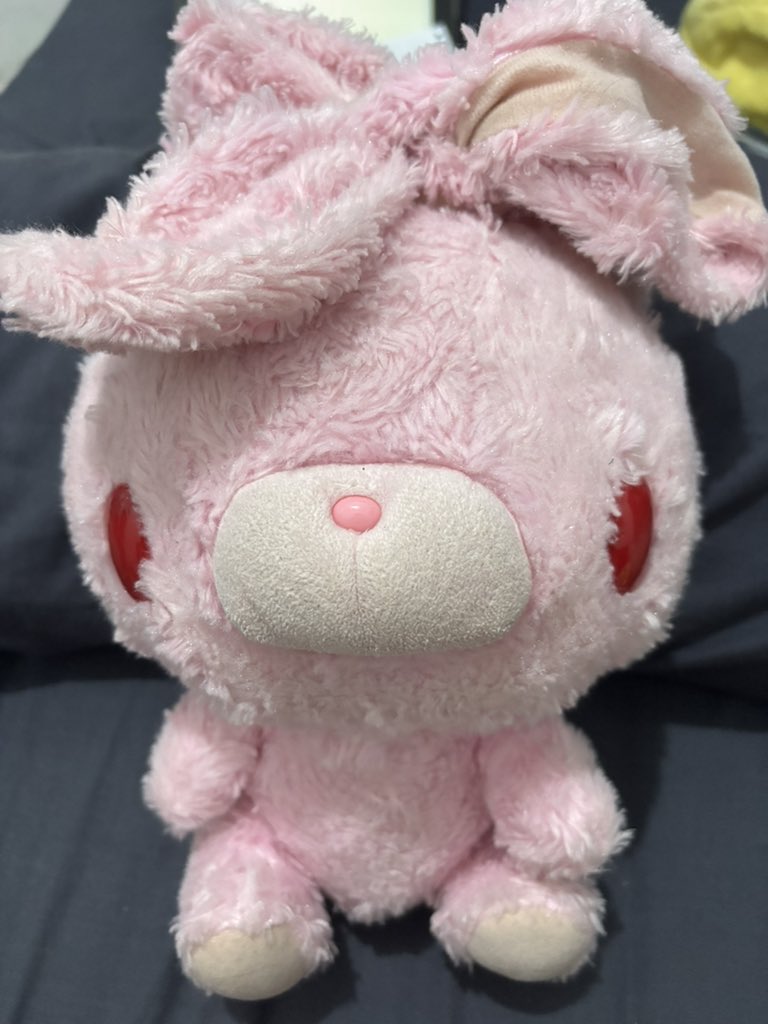 WTS Boneka Taito Chax-GP Gloomy Plush All Purpose Bunny Rabbit NWT Tech Ribbon Teddy Bunny 32cm Plushie 

Minus pita di depan hilang
🔖 Rp250.000

boleh nego &amp; tanya tanya
boleh COD
Jogja📌
Bisa 🍊/ijo/ttshop gratong