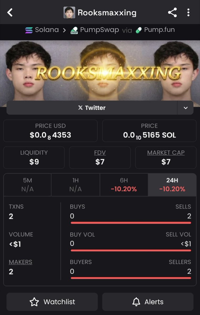 Neon_Meme_Wolf's tweet photo. Some people will scroll… others will ask 👀 #Solana #memecoin #Pump #Trending #Nfts #BTC #memecoin1000x #Pumpusdt #TrendingNow #CRAV
DFhywznBonbTMEmmqgwfSnzYQRWzcDDXnxtKBodHpump https://t.co/jd40zpuQFj