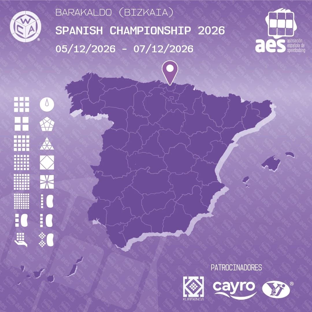 Asociación Española de Speedcubing tweet media