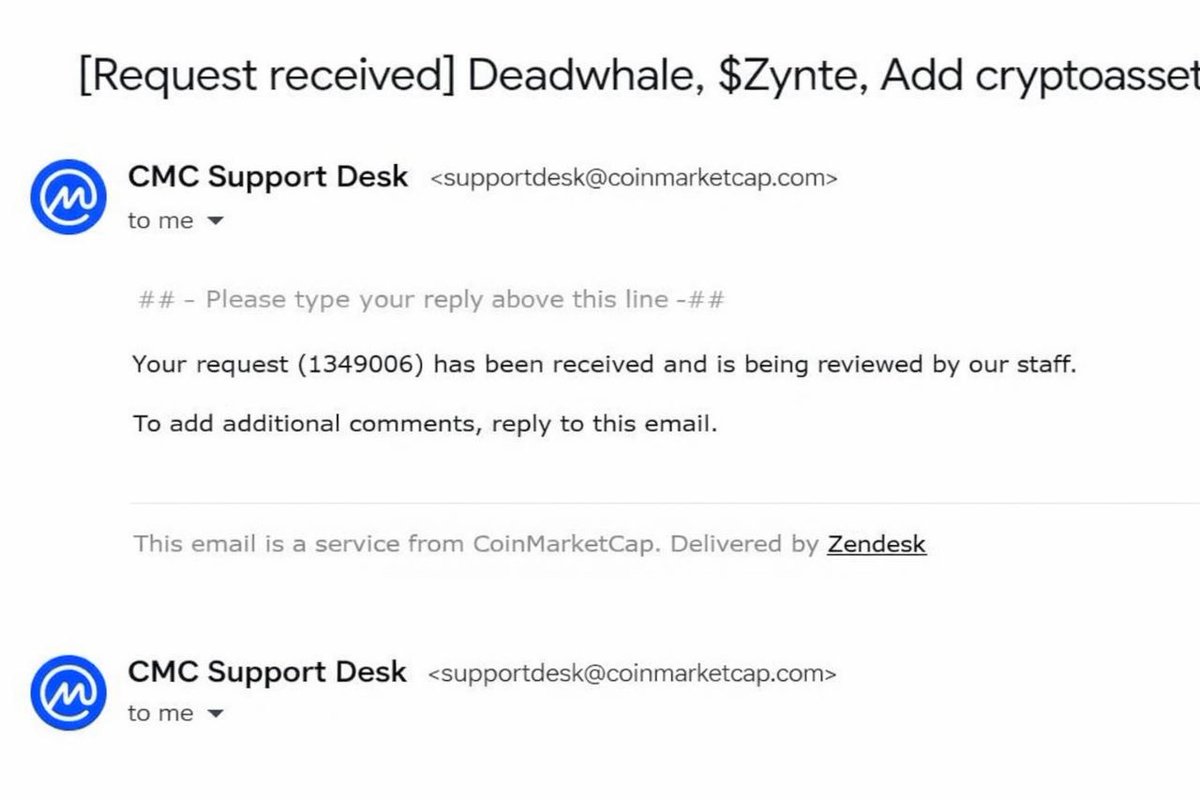 BIGGEST Update Zynte Wallet...

Filled CoinMarketCap listing request for $ZYNTE

Listing Update Soon...

Airdrop Live:- t.me/Zyntewallet_bot

Join :- 10 $ZYNTE 
Refer:- 1 $ZYNTE

#zynte #sfawtde #CryptoSafety