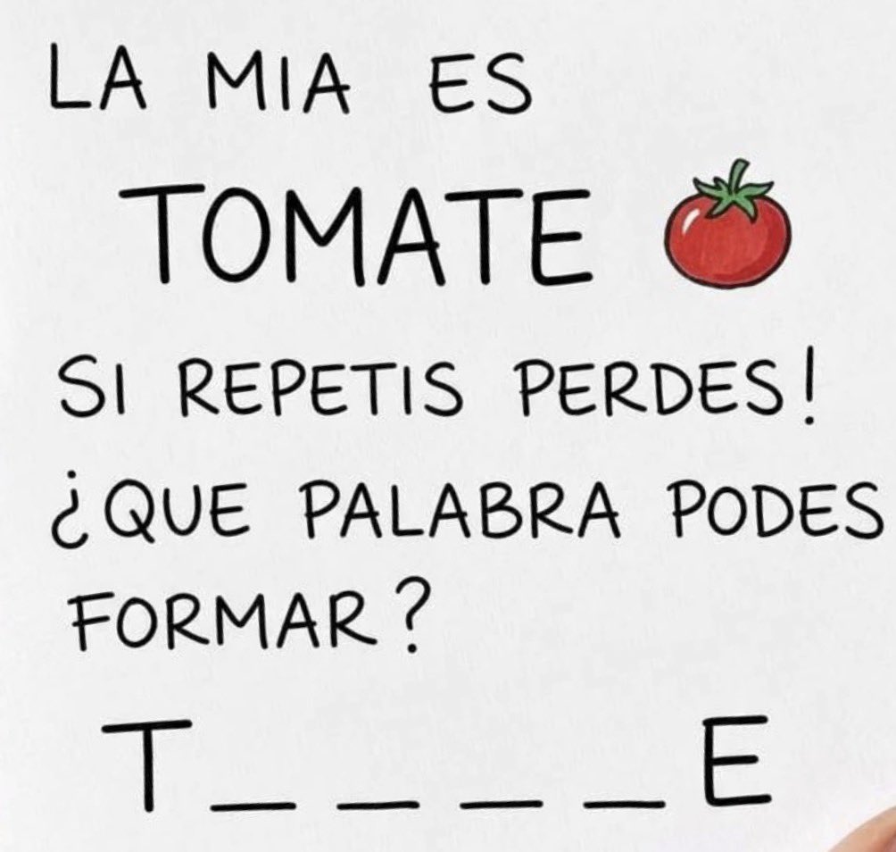 Silvita_Sorian0's tweet photo. Solo para inteligentes 😁😁 https://t.co/F6rMiCbGed