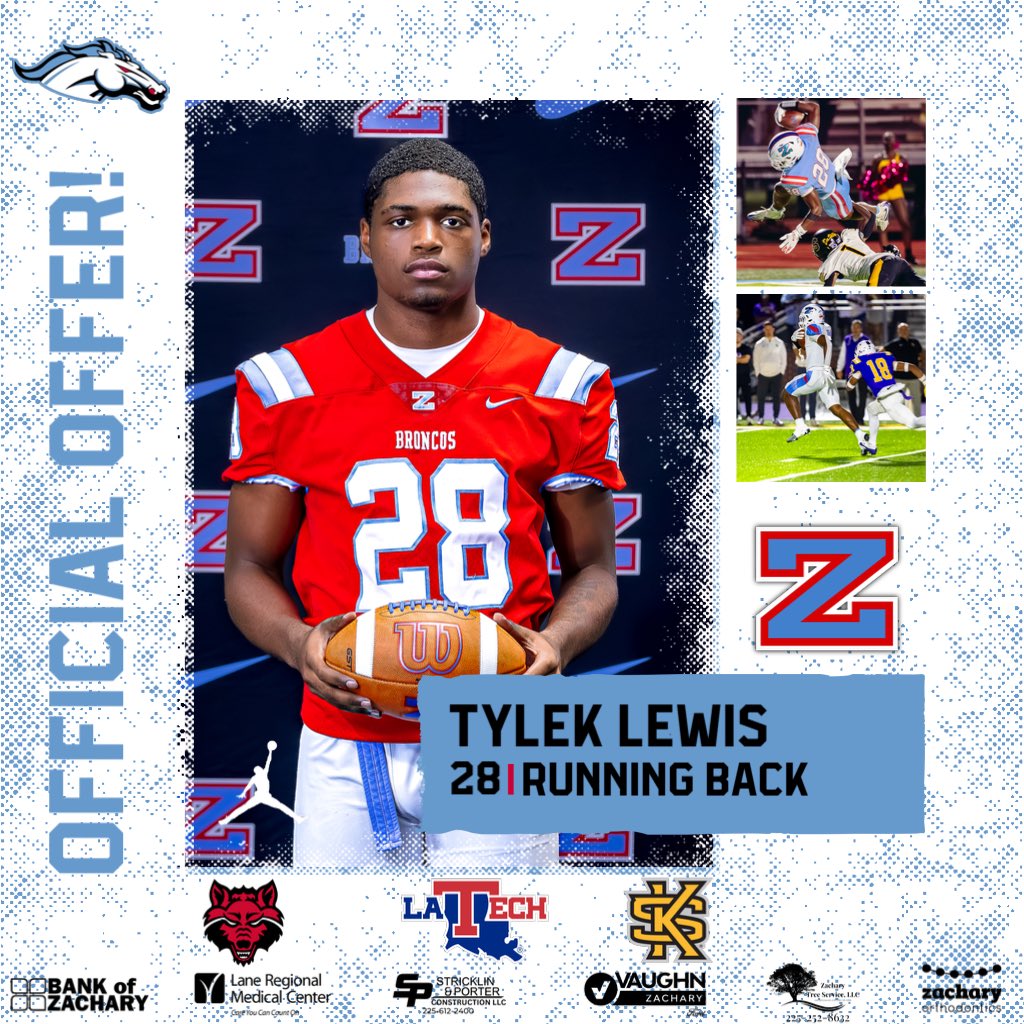 Zachary High Football tweet media