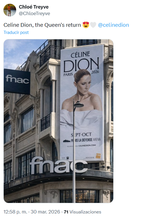 Simplemente, Céline. tweet media