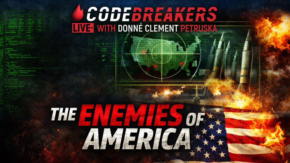 prophetkim's tweet photo. ๐จ Kim Clement prophesied about the enemies of America living within America.
Now, with Iran escalating and North Korea raising threats, those warnings matter more than ever.
๐ Watch CodeBreakers LIVE now. ๐ https://t.co/HR0ndEahXG
#CodeBreakersLive #KimClement #America https://t.co/bFF27qfnel