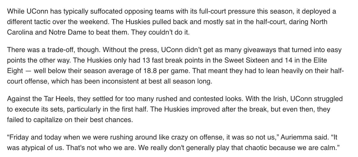 UConn WBB Weekly tweet media