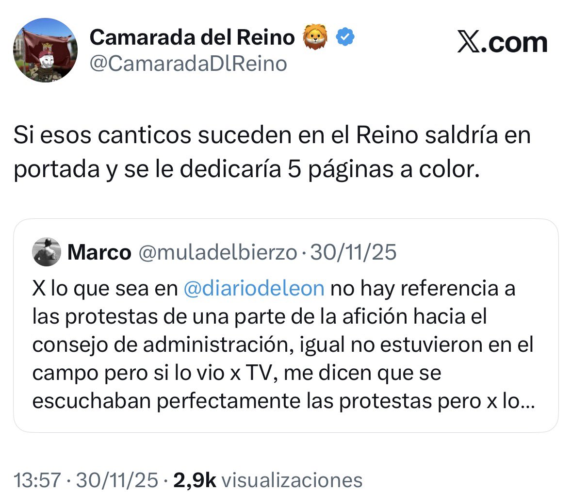 Camarada del Reino 🦁 tweet media