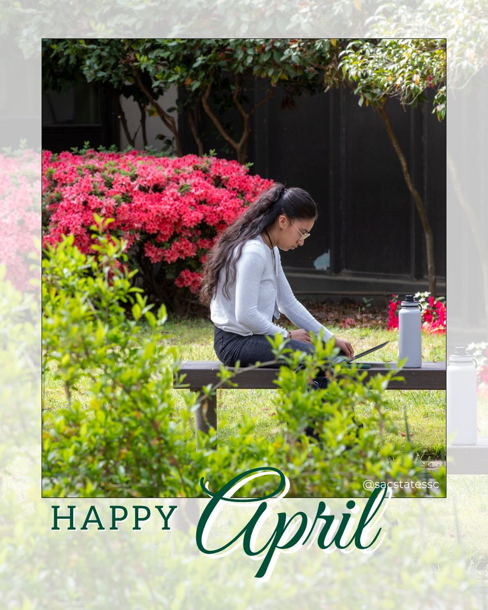 SacStateSSC's tweet image. It's already 4 months into 2026! Where does the time go? Are you ready for the spring weather?

Spring bloom it is! #csus