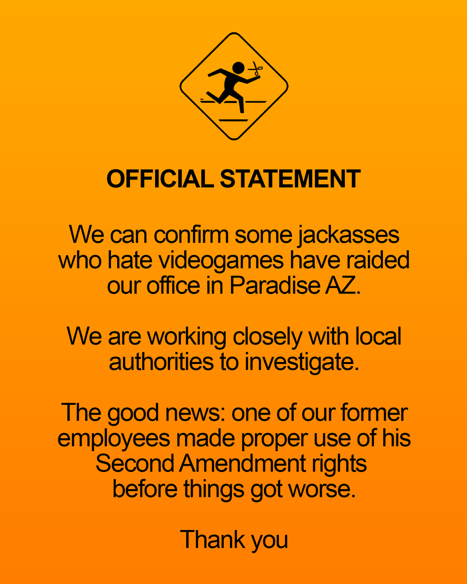 Running With Scissors tweet media