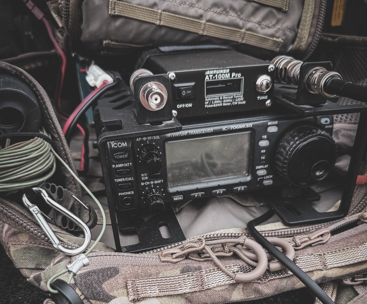 IcomAmericaInc's tweet image. This is an outstanding #tactical rig setup by @hxccomms and ready to deploy when #emergency strikes.
#IC760MKIIG #hamradio #comms #safety