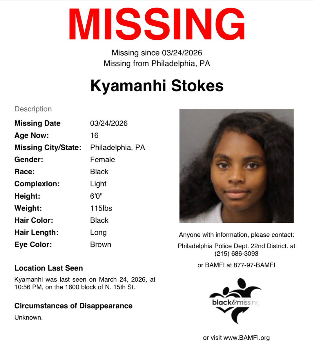 Blk & Missing FDN tweet media