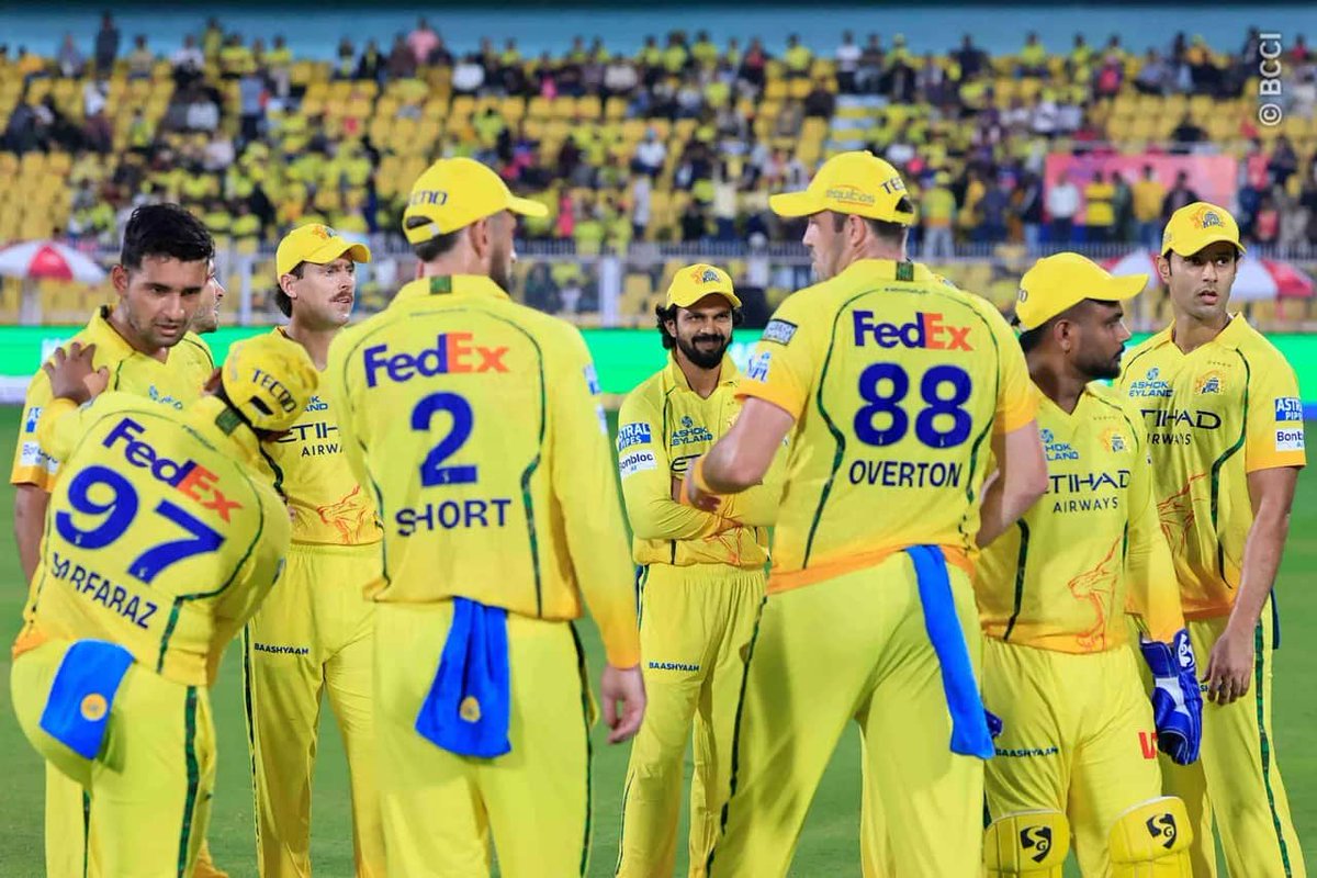 theV__0's tweet photo. Tough day for Chennai Super Kings 💔

Lost by 8 wickets… and the damage reflects in the numbers 📉

Net Run Rate takes a massive hit 👉 -4.171 😬

Early days, but a lot to fix already 👀

 #CSKvsRR #IPL2026 https://t.co/EZAFScg7Ie