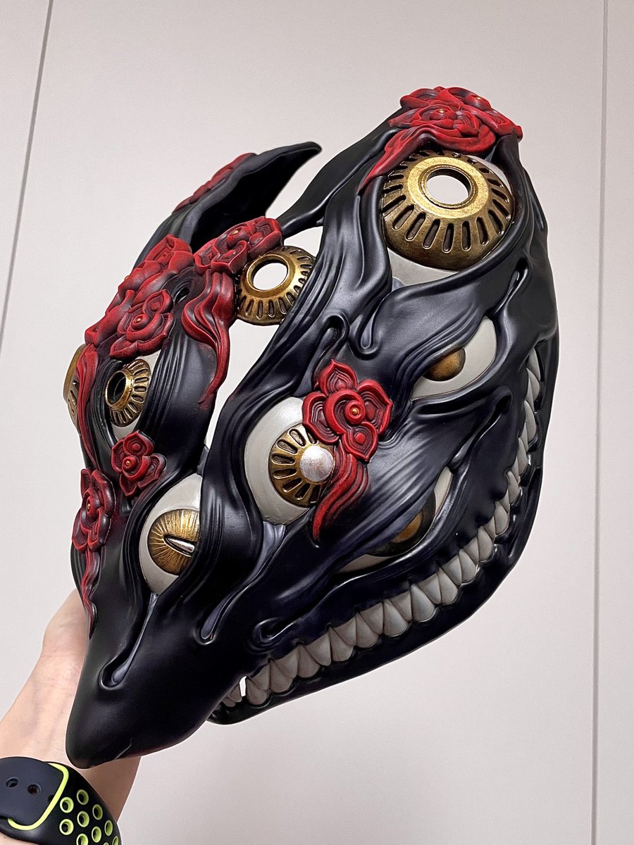 さとこ@お面のかしま屋 tweet media