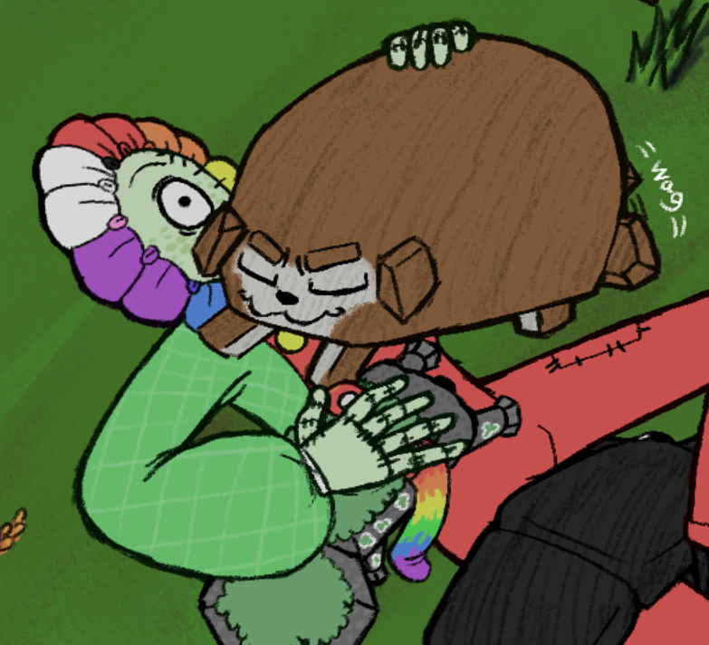 ABsbirdball's tweet photo. still working on the small dandysworld comic 
its a nice change from the mature works tbh, as i dont want them to be my whole personality 
#art #comicwip #artwip #dandysworld https://t.co/76YCRbsaLQ